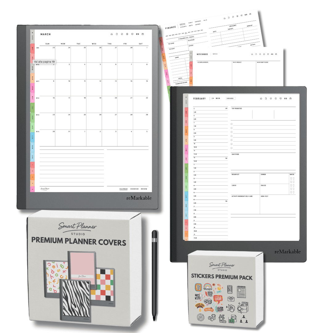 The Complete Digital Planner for reMarkable
